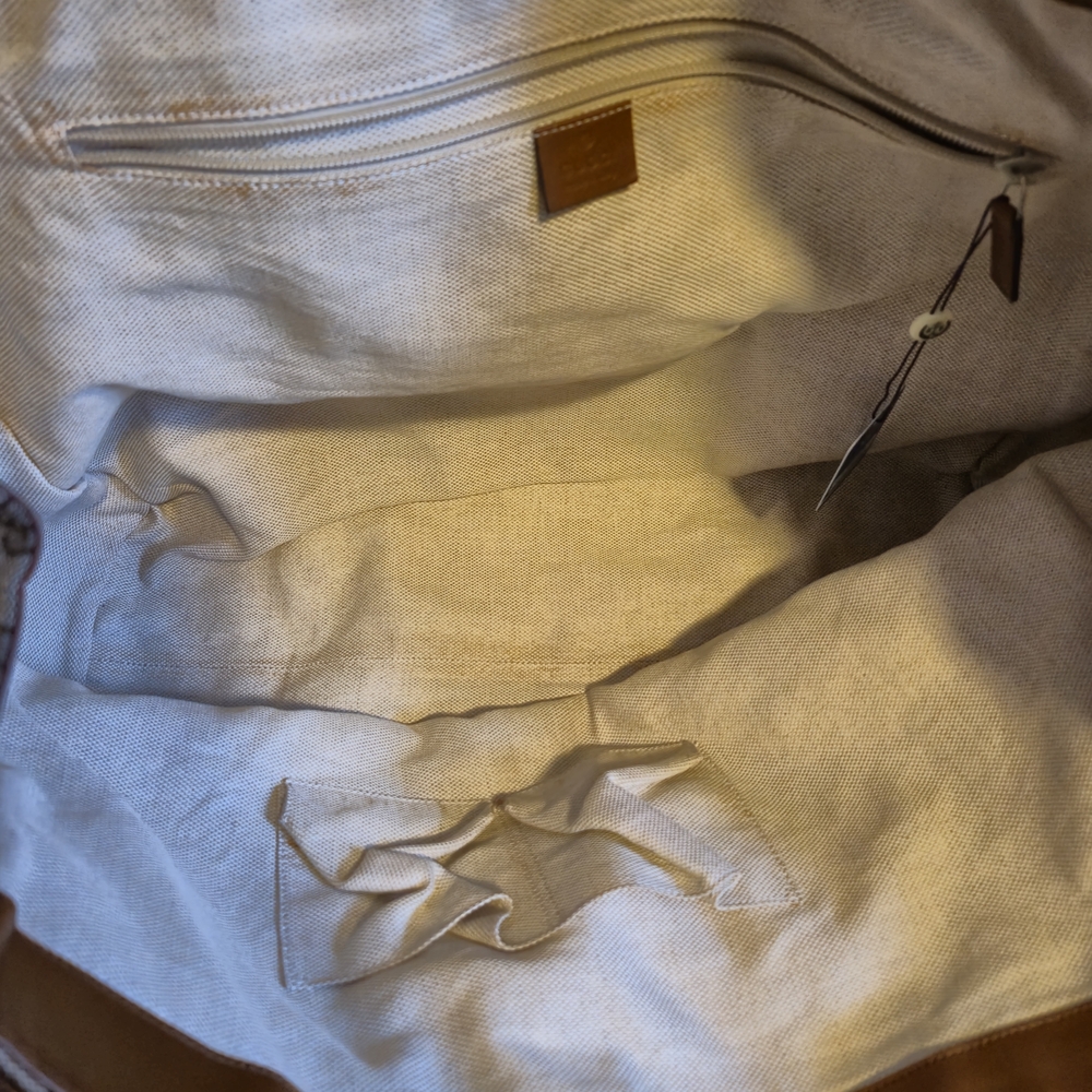 Gucci Monogram Canvas Tote Bag - Picture 7 of 16